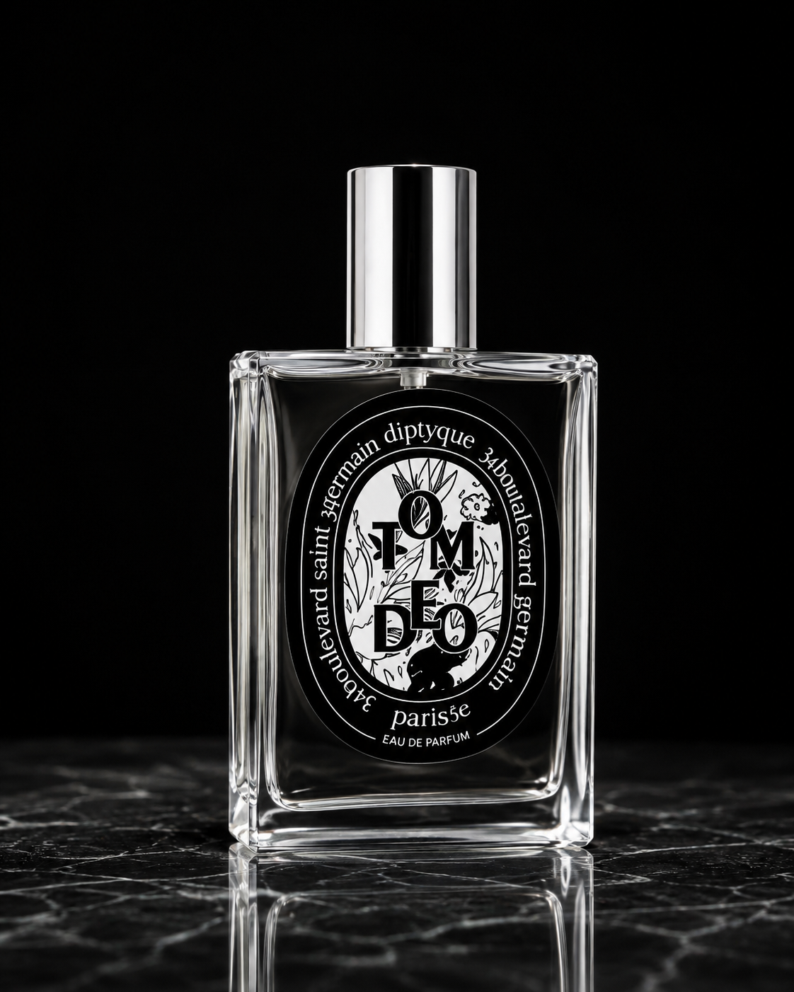 Eau De Parfum With Long Lasting Fragrance Or Glass Bottle For Daily Outfit & Special Occasion Scent Pack Of 2 (Dullhin London, Tom Deo)