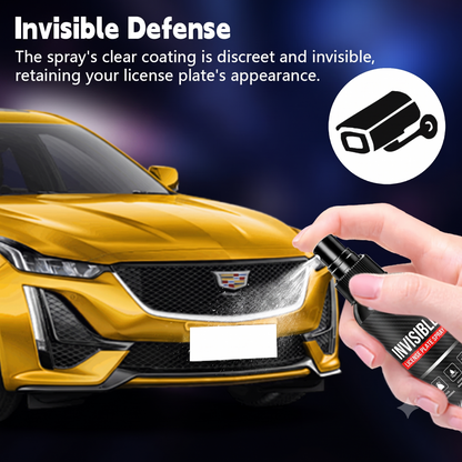 Invisible Number Plate Privacy Spray – 120ml | Advanced Reflective Plate Protection for Enhanced Vehicle Privacy